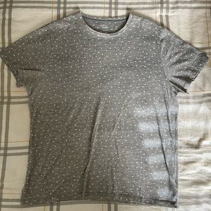 Gray, Patterned Softwash T-Shirt